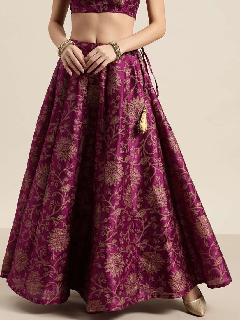 machatt SHEER JACQUARD SKIRT