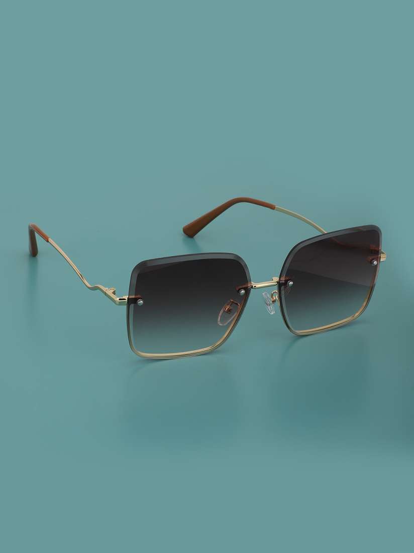 Buy Carlton London Women UV Protected Lens Oversized Sunglasses Sunglasses for Women 15167044 Myntra