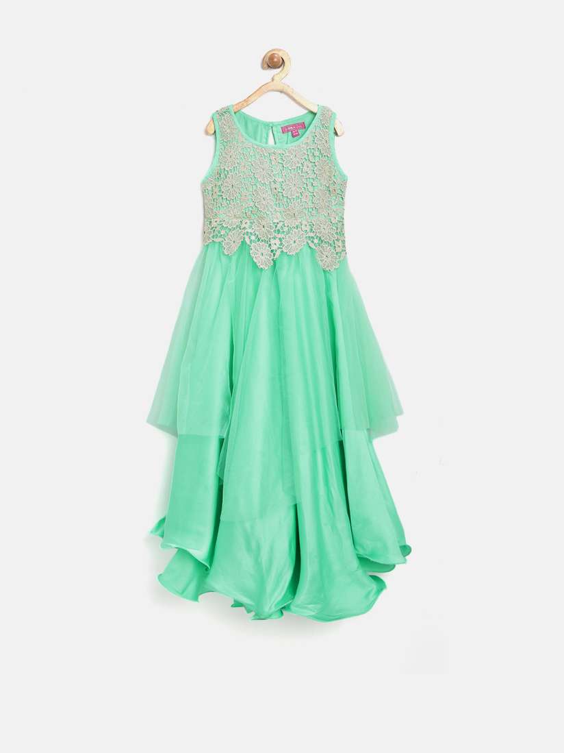 Biba girl's layered dress top
