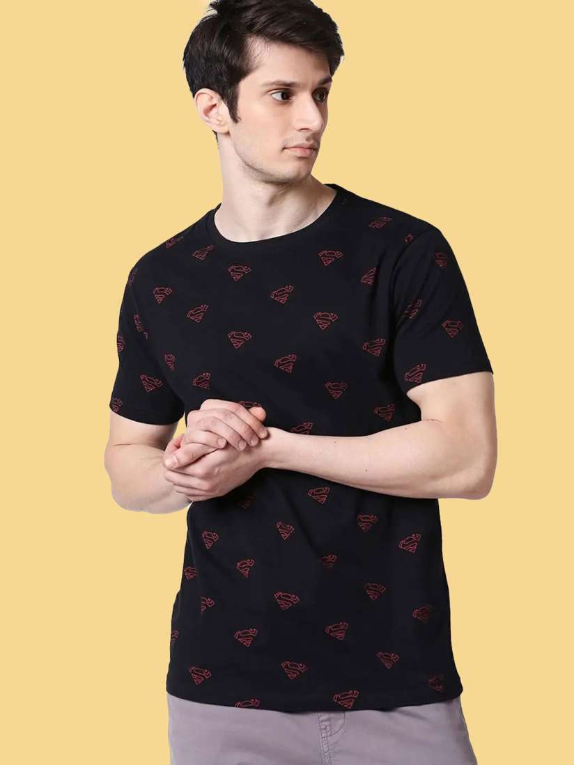Bewakoof superman t shirt discount