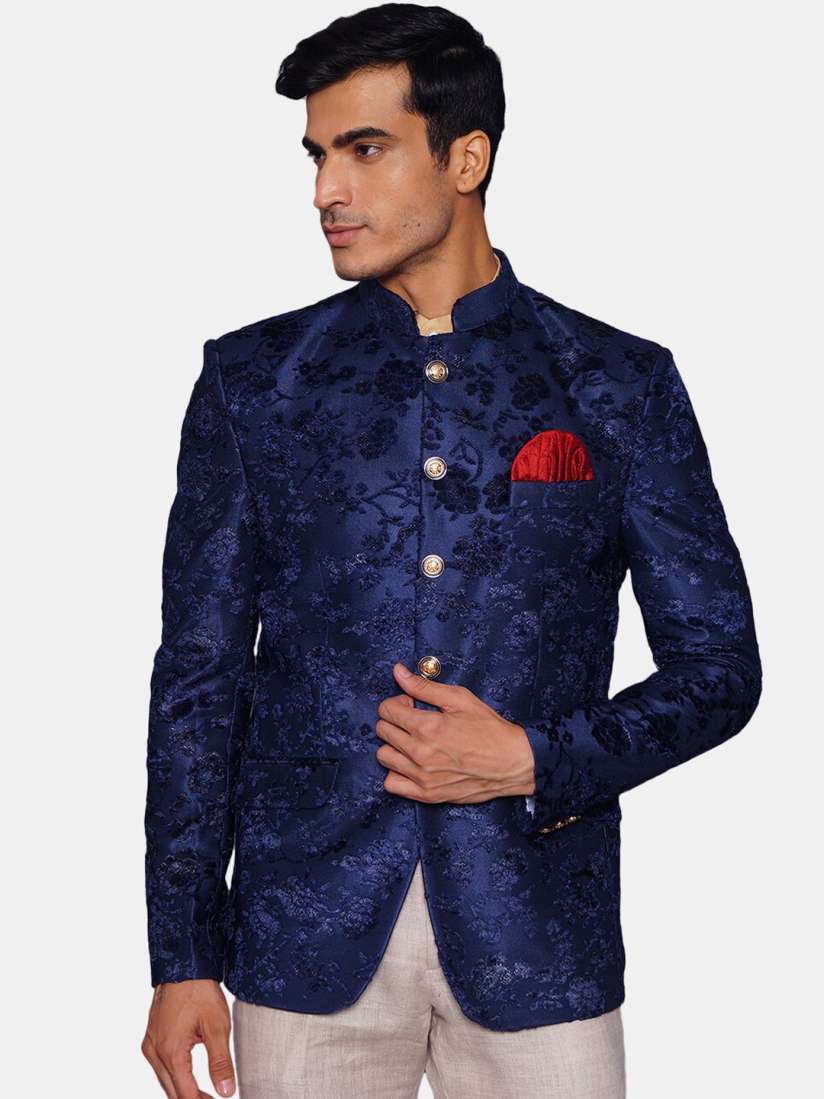 Ethnic blazer for mens sale