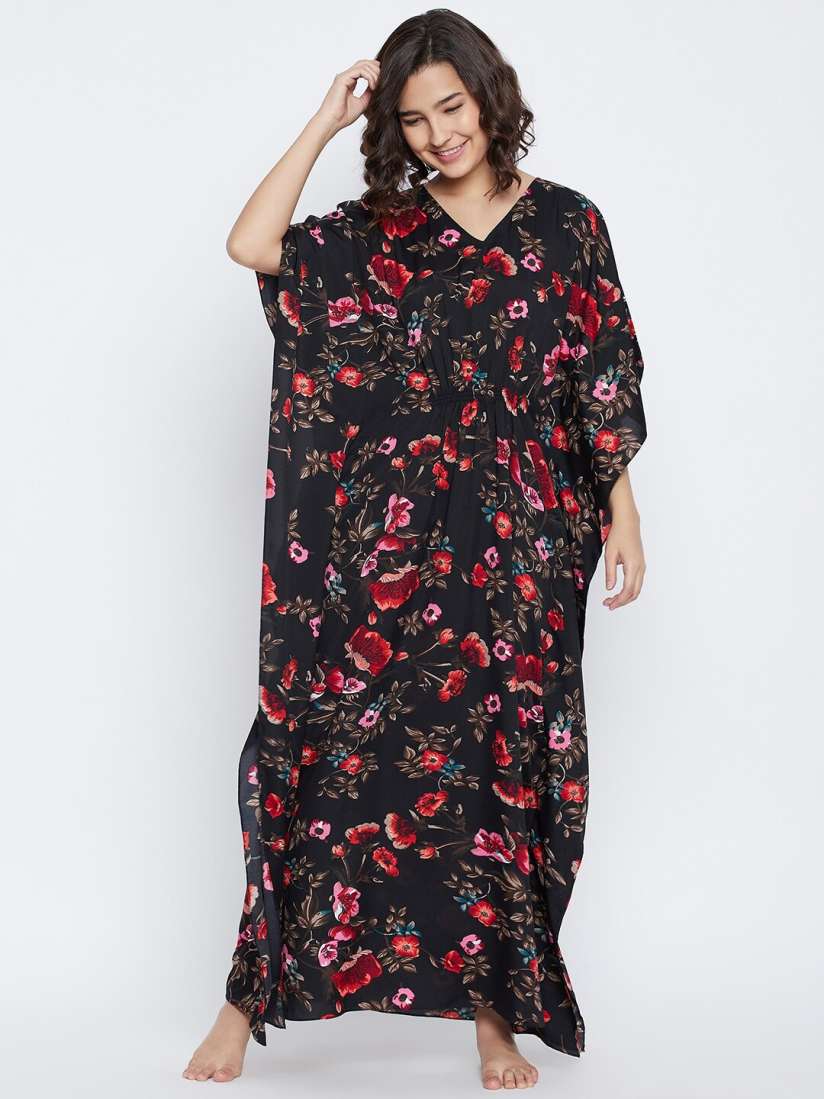 Buy Uptownie Lite Women Kaftan Nighty Nightdress for Women 15216752 Myntra