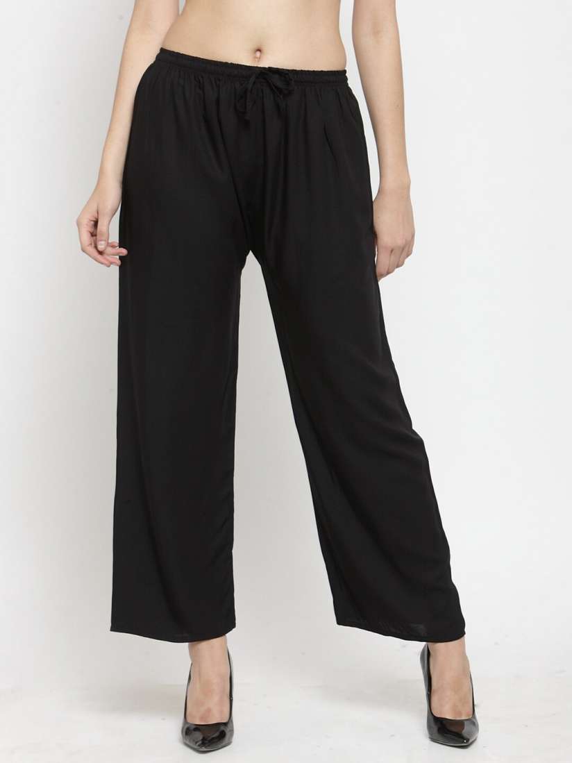 Buy Clora Creation Women Black Palazzos Palazzos for Women 15218830 Myntra