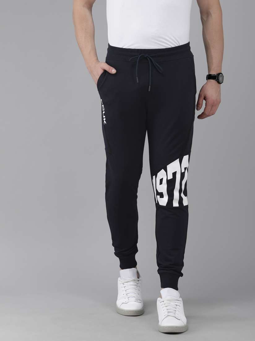 Navy slim fit joggers hotsell