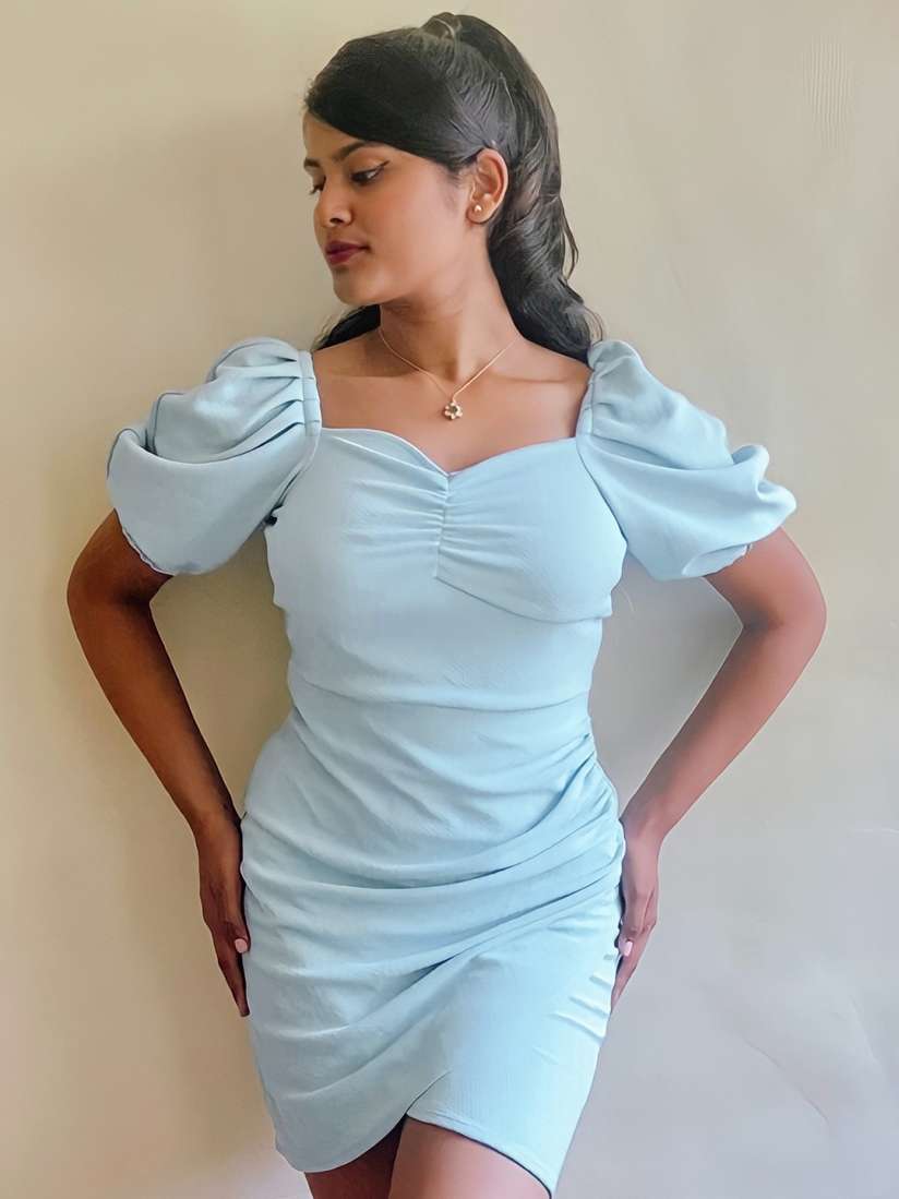 Women's sweetheart neckline dress discount