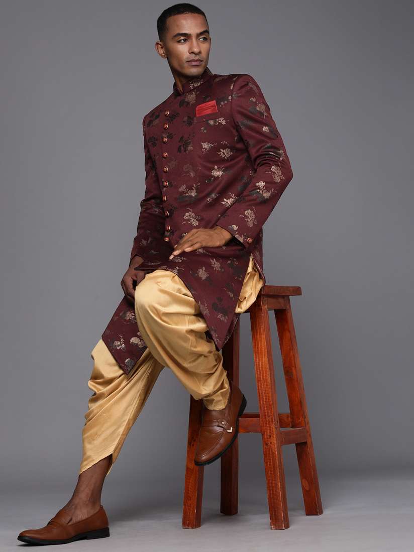 Manyavar dhoti sherwani on sale