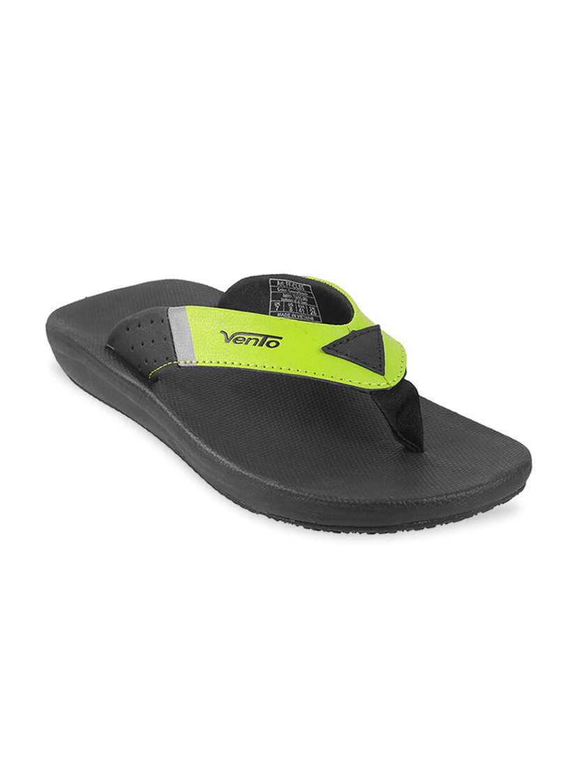 Buy Vento Men Men Green Black Colourblocked Thong Flip Flops Flip Flops for Men 15227418 Myntra