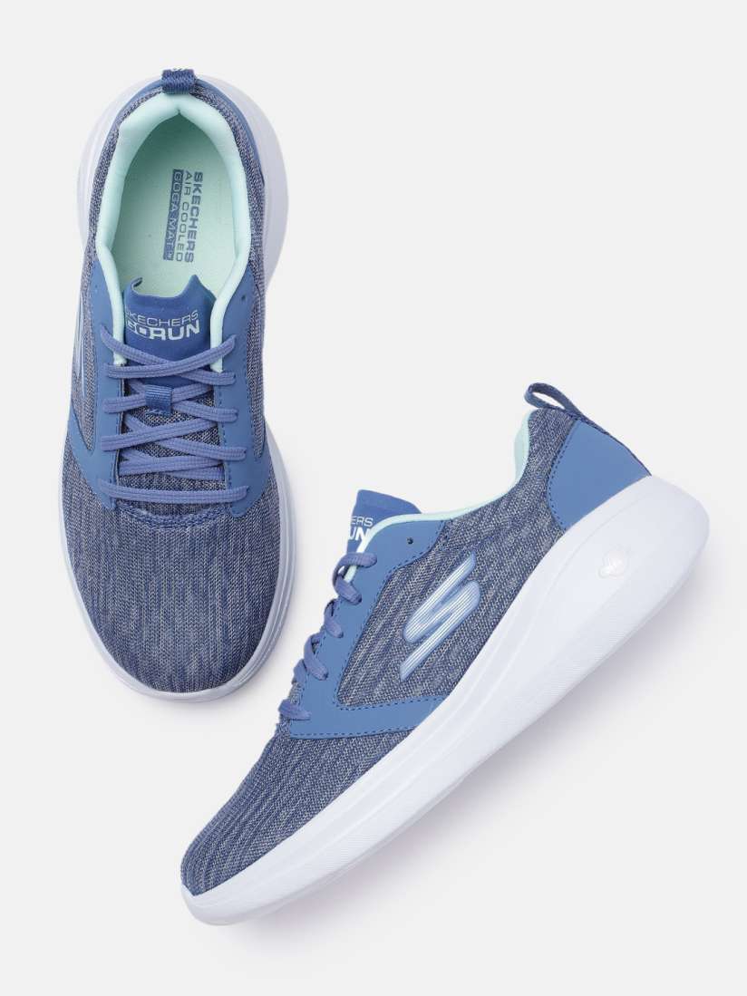 Ladies blue skechers new arrivals