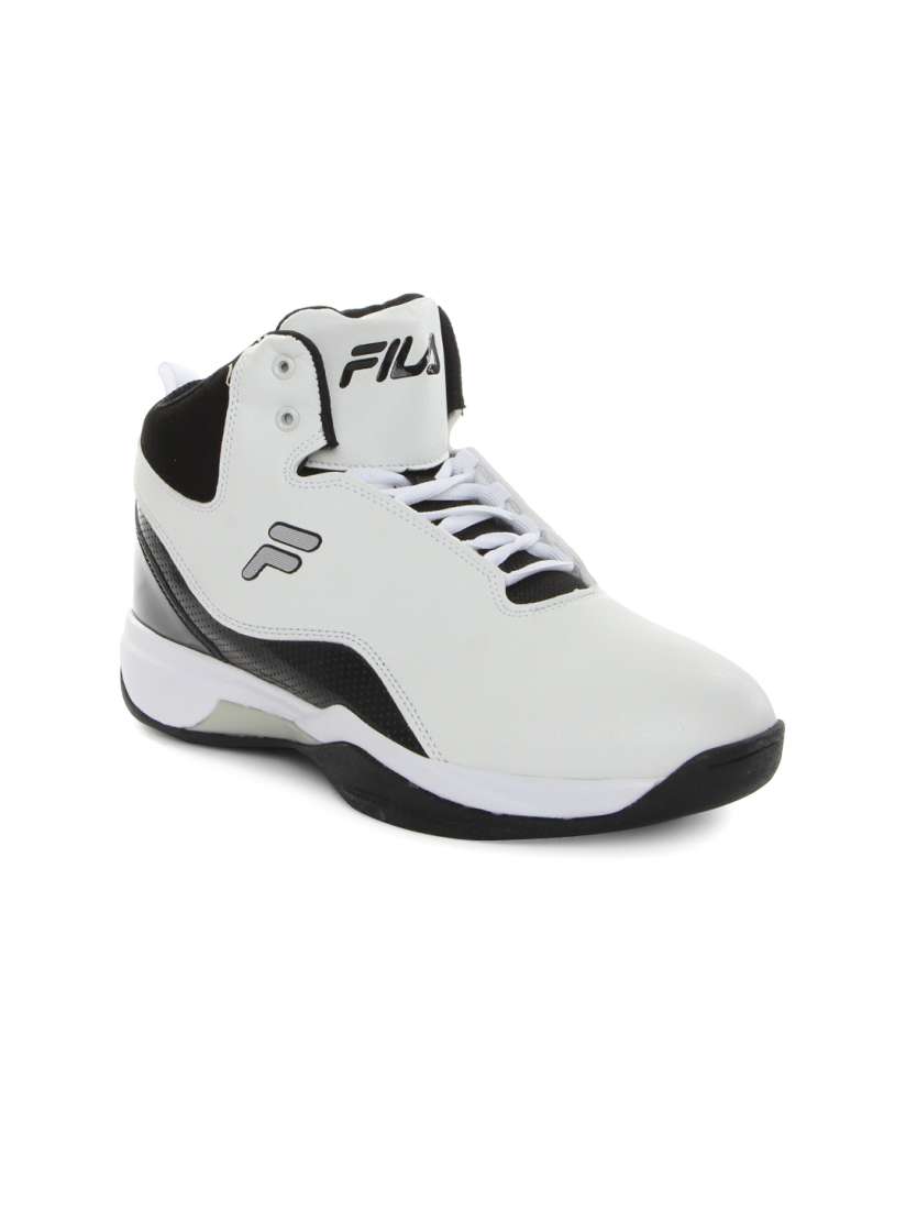 Buy FILA Men White Black Montana Plus Basketball Shoes Sports Shoes for Men 1523376 Myntra