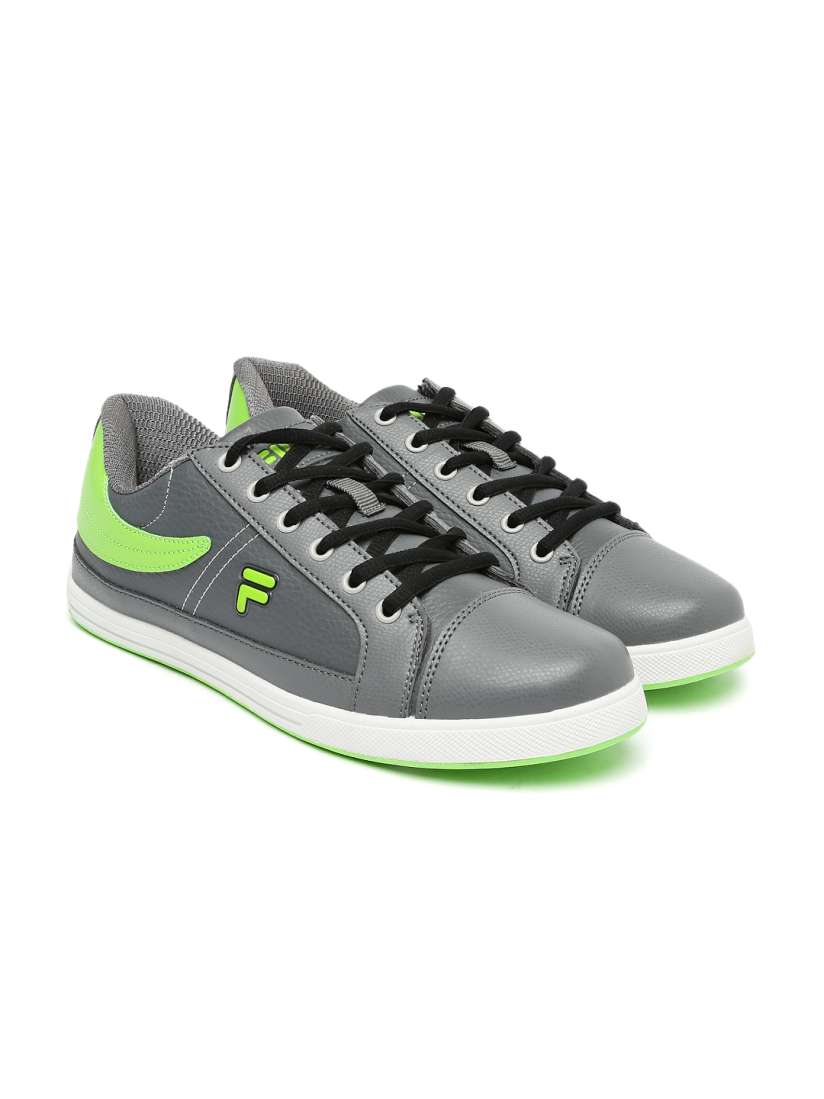 Buy FILA Men Grey Solid Regular Carmelo Sneakers Casual Shoes for Men 1523436 Myntra