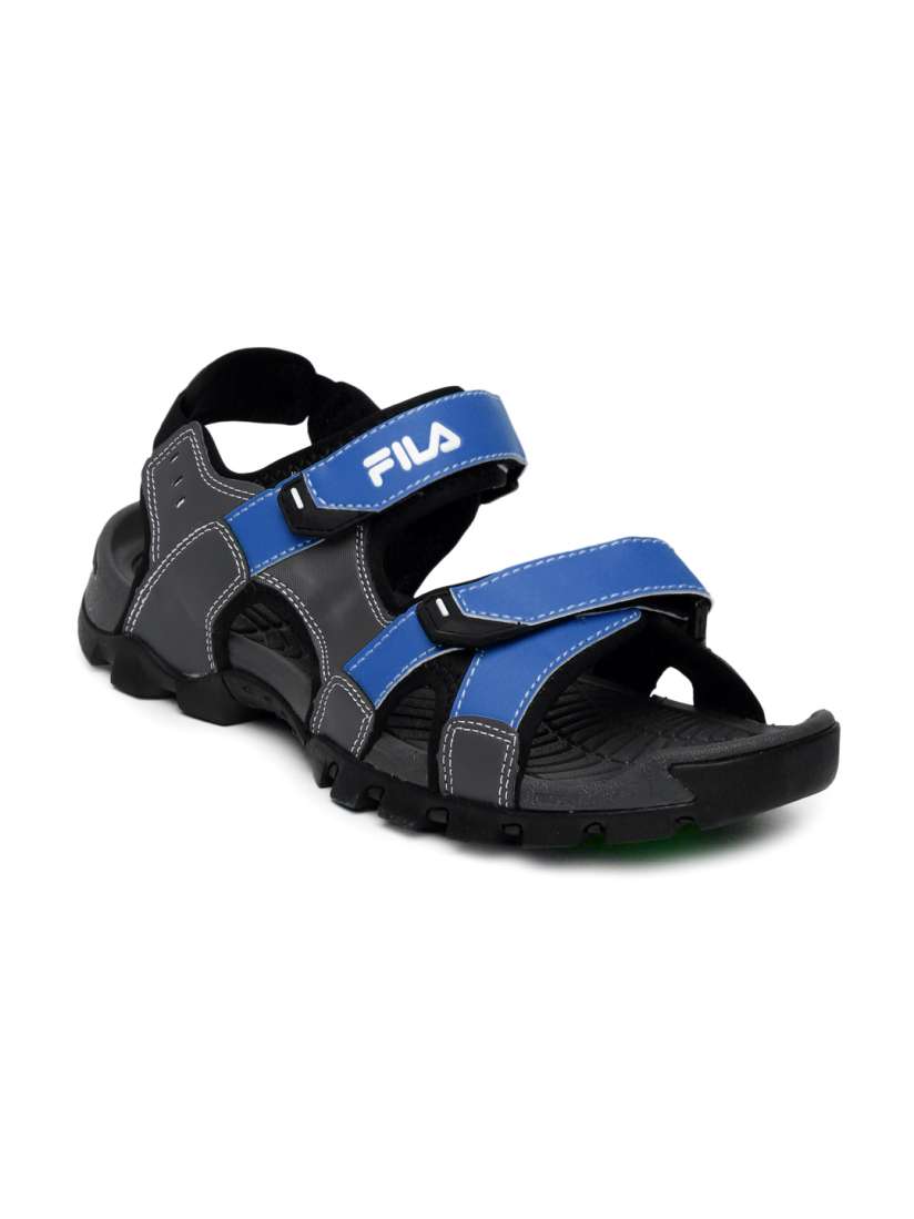 Buy FILA Men Grey Blue Review Sports Sandals Sandals for Men 1523535 Myntra