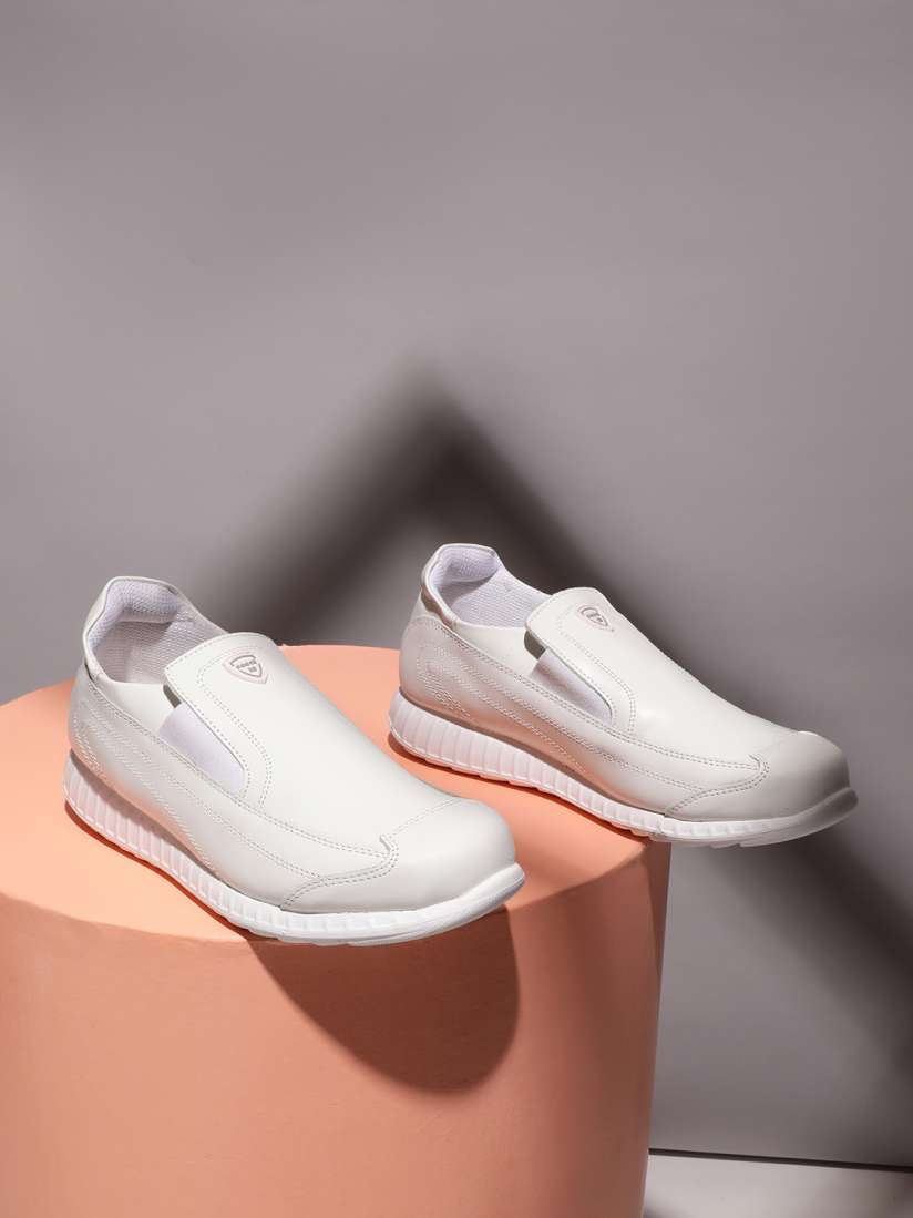 Buy Liberty Men White Walking Non Marking Shoes Sports Shoes for Men 15239460 Myntra