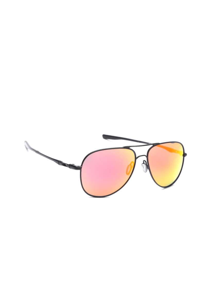 Oakley mirrored aviator sunglasses discount