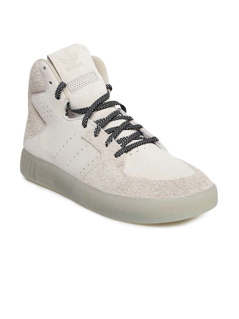 Buy ADIDAS Originals Men Off White Solid TUBULAR INVADER Mid Top Sneakers Casual Shoes for Men 1525210 Myntra