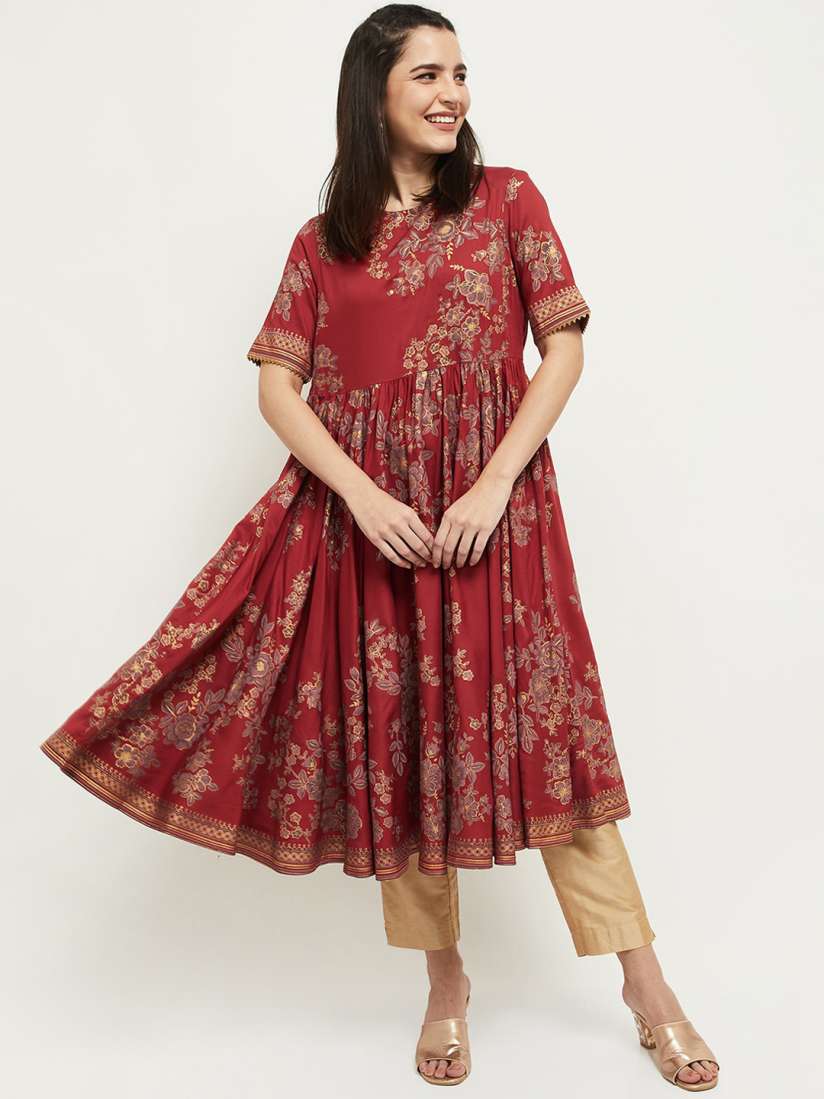 Max anarkali kurta top
