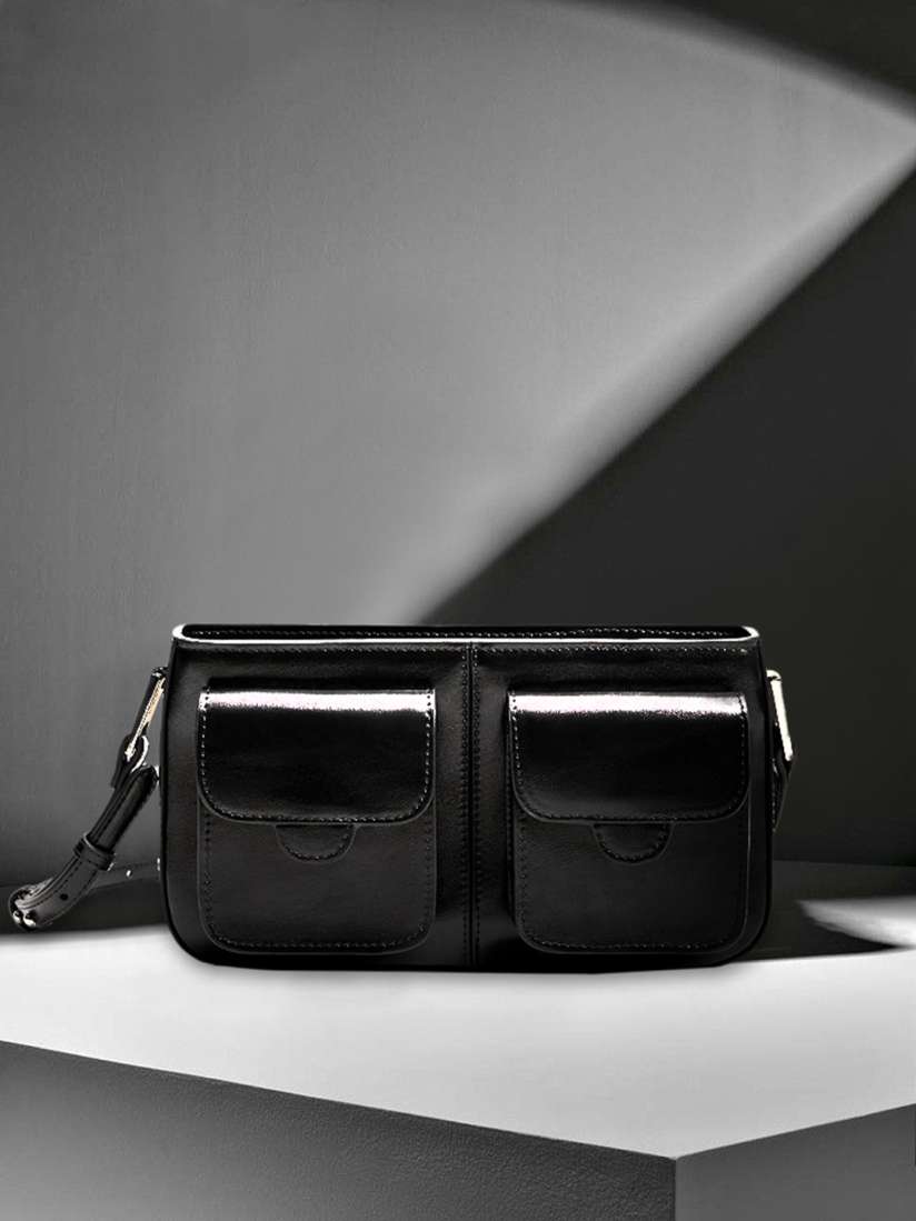 Mango black solid shoulder bag sales