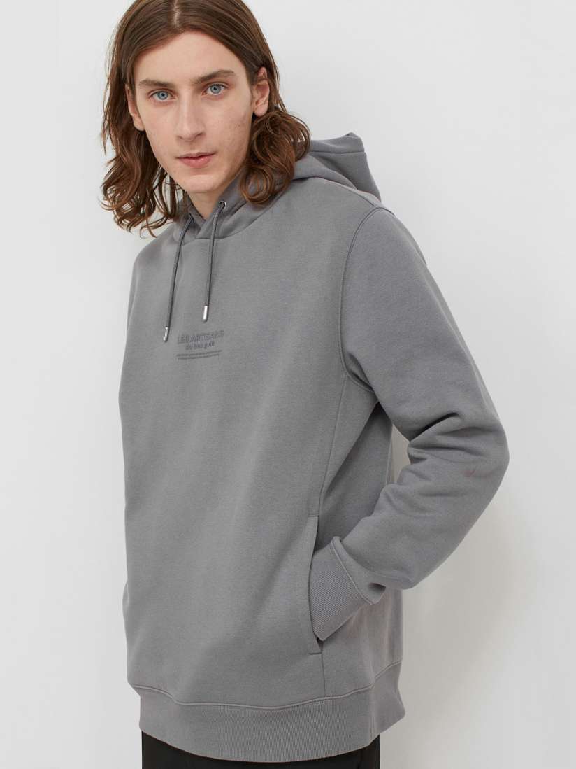 H&m grey hoodie store