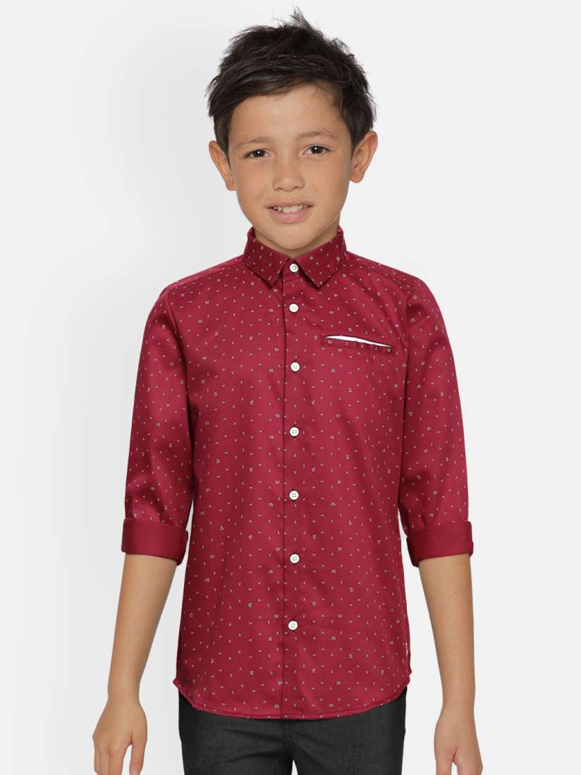 Red dress shirts for juniors hotsell
