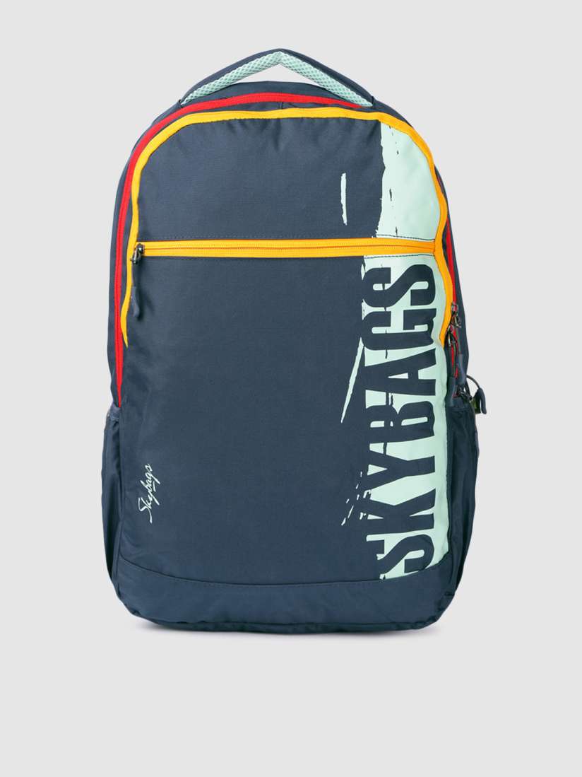 Buy Skybags Unisex Navy Blue Skater 06 Brand Logo Backpack Backpacks for Unisex 15278684 Myntra