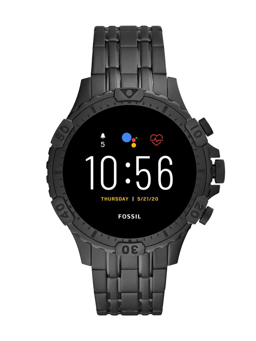 Buy Fossil Garrett HR Black Smartwatch FTW4038 Smart Watches for Men 15284120 Myntra