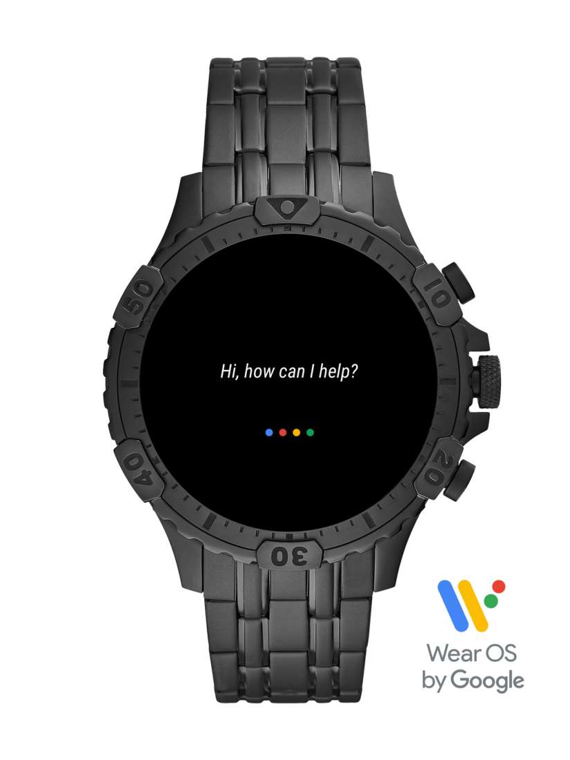 Buy Fossil Garrett HR Black Smartwatch FTW4038 Smart Watches for Men 15284120 Myntra