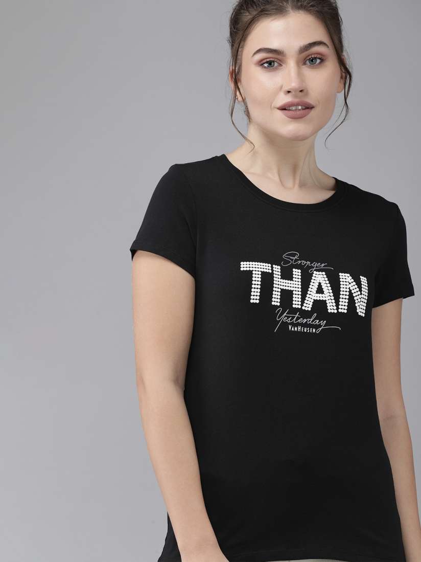 Van heusen t shirts myntra on sale
