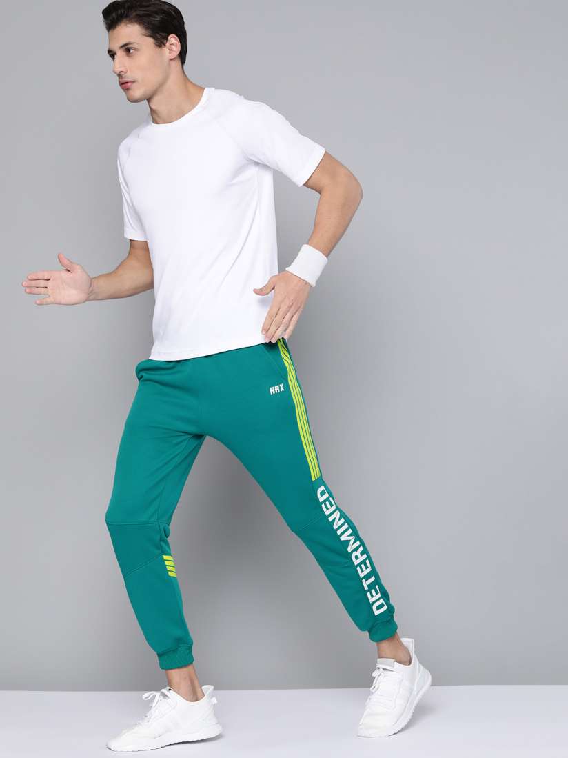 Buy HRX By Hrithik Roshan Training Men Virdigiris Rapid Dry Typography Track Pants Track Pants for Men 15307732 Myntra
