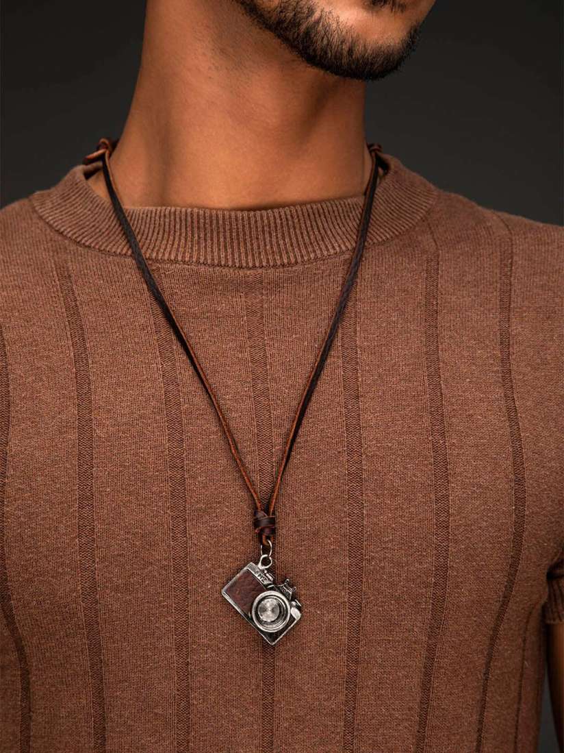 Leather chains for men deals