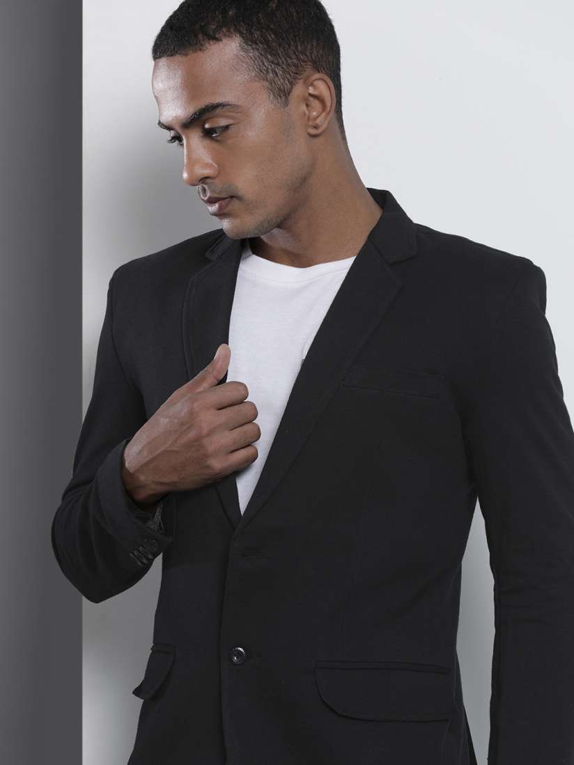 Men blazer myntra hot sale
