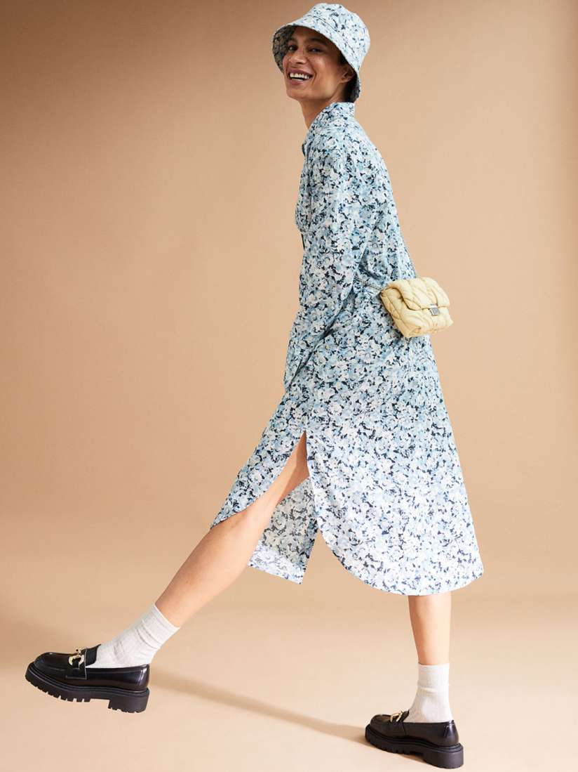 H&m shirt dress floral store