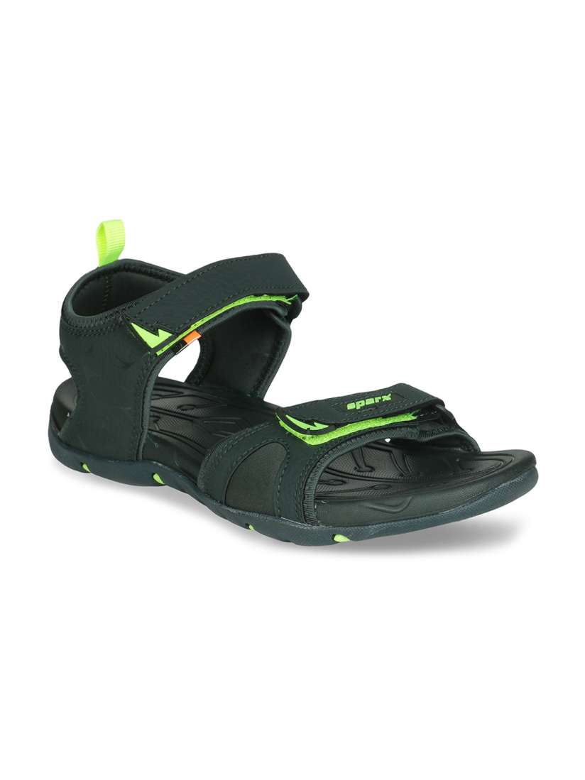 Sparx men black sandals sales