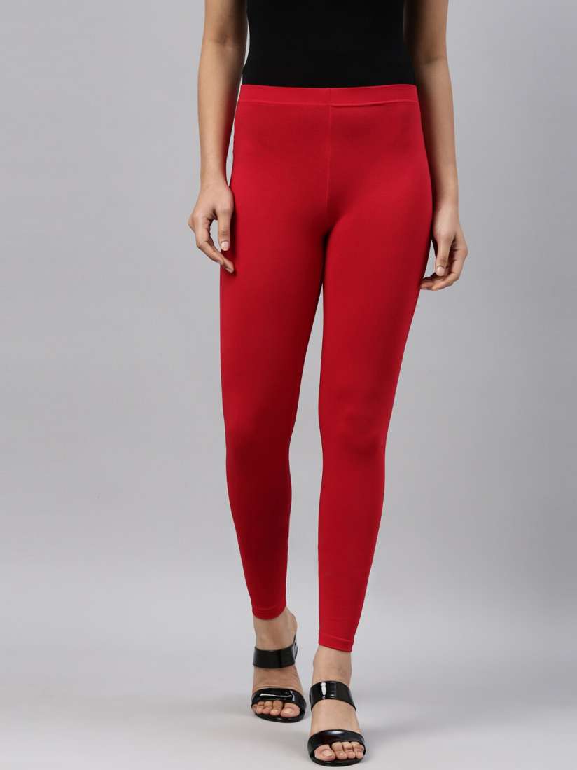 Go colours ankle length leggings store