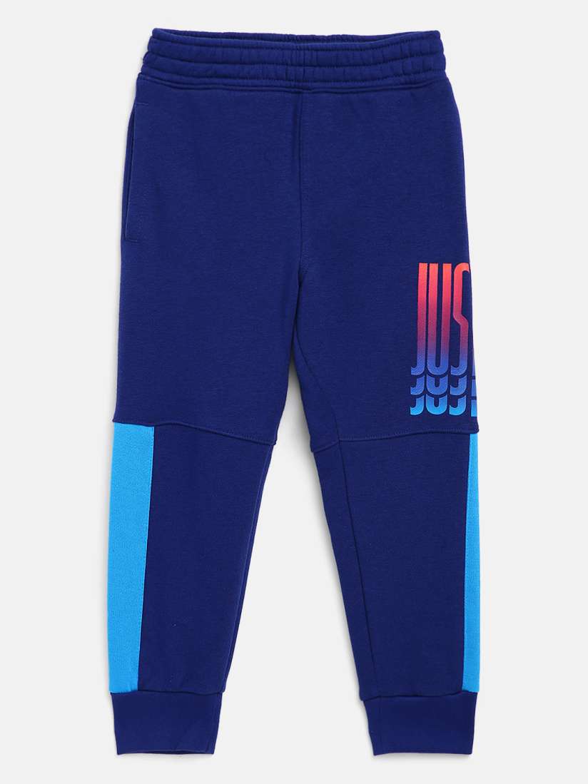 Boys blue nike joggers best sale
