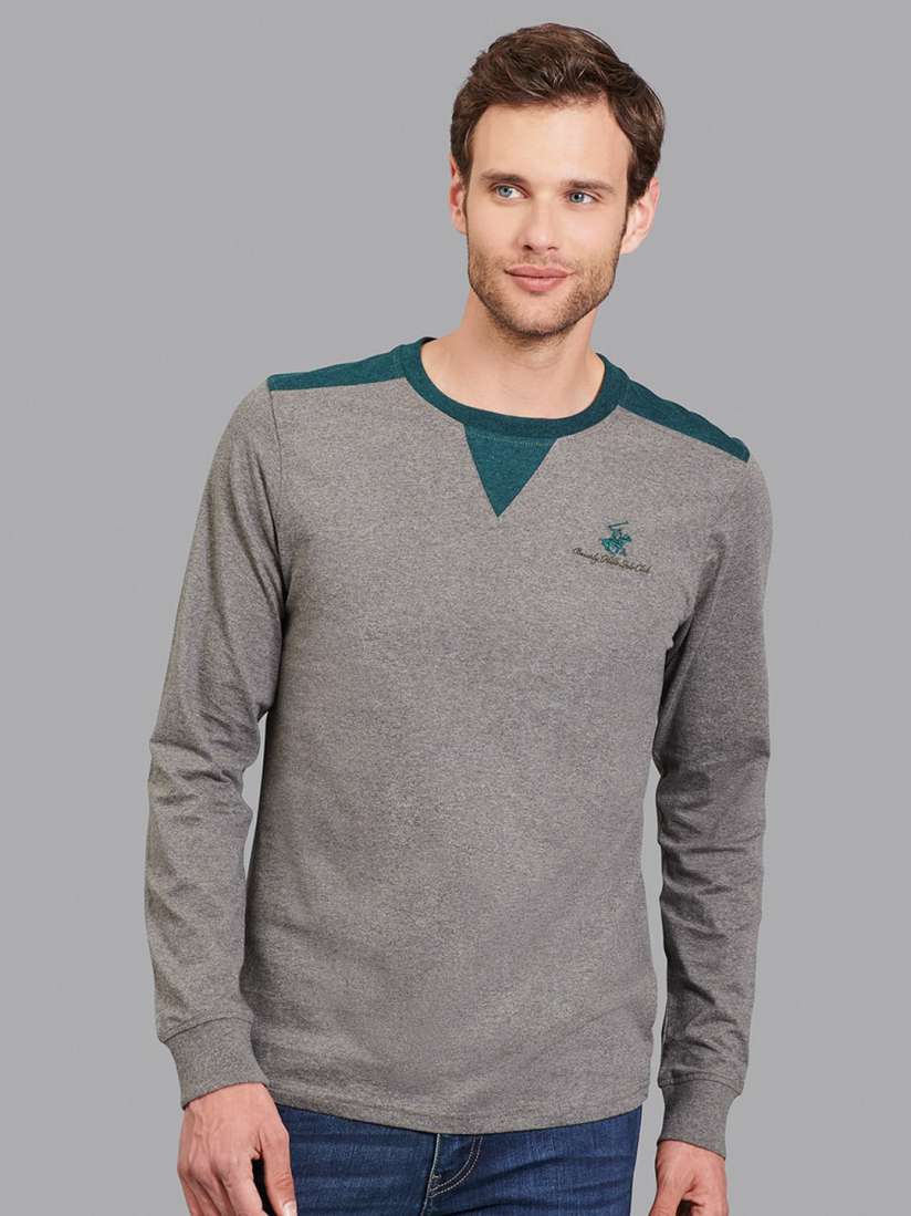 Buy Beverly Hills Polo Club Men Black V Neck T shirt Tshirts for Men 15336606 Myntra