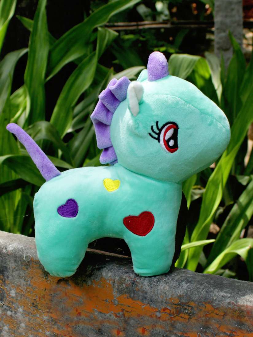 Buy DukieKooky Kids Turquoise Blue Purple Small Unicorn Soft Toy Soft Toys and Dolls for Unisex Kids 15336856 Myntra