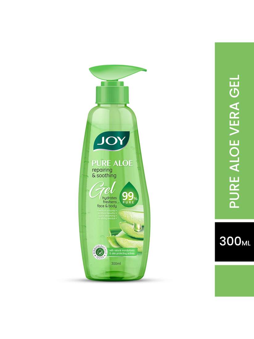 Buy JOY Natural Pure Aloe Vera Gel for Face Body with Pro Vitamin B5 300 ml Day Cream for Unisex 15345138 Myntra