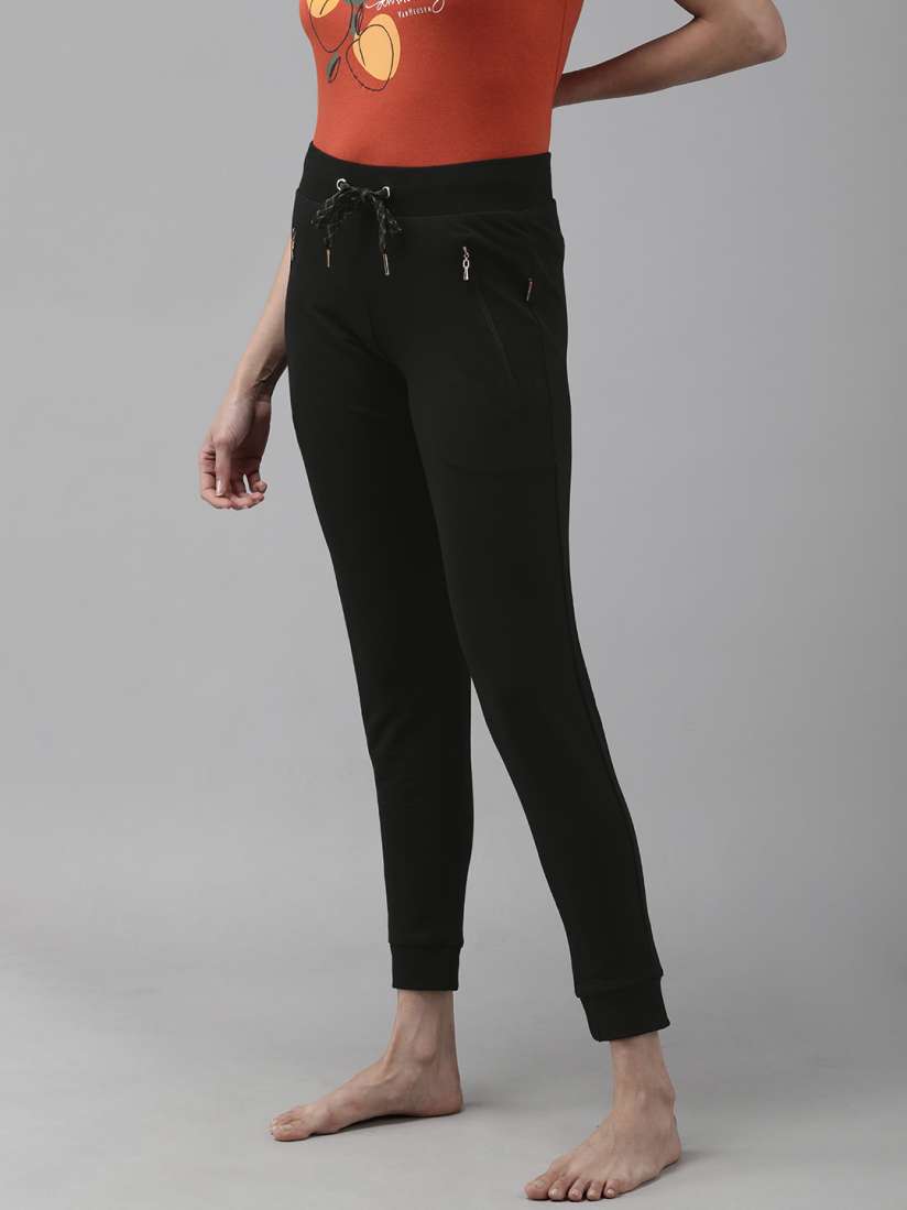 Buy Van Heusen Women Slim Fit Regular Travel Joggers Track Pants for Women 15347680 Myntra