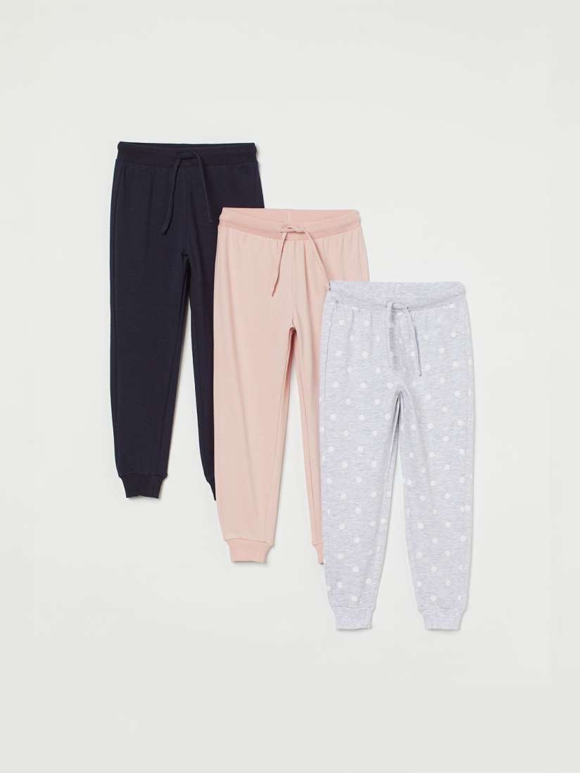 Girls jersey joggers shop