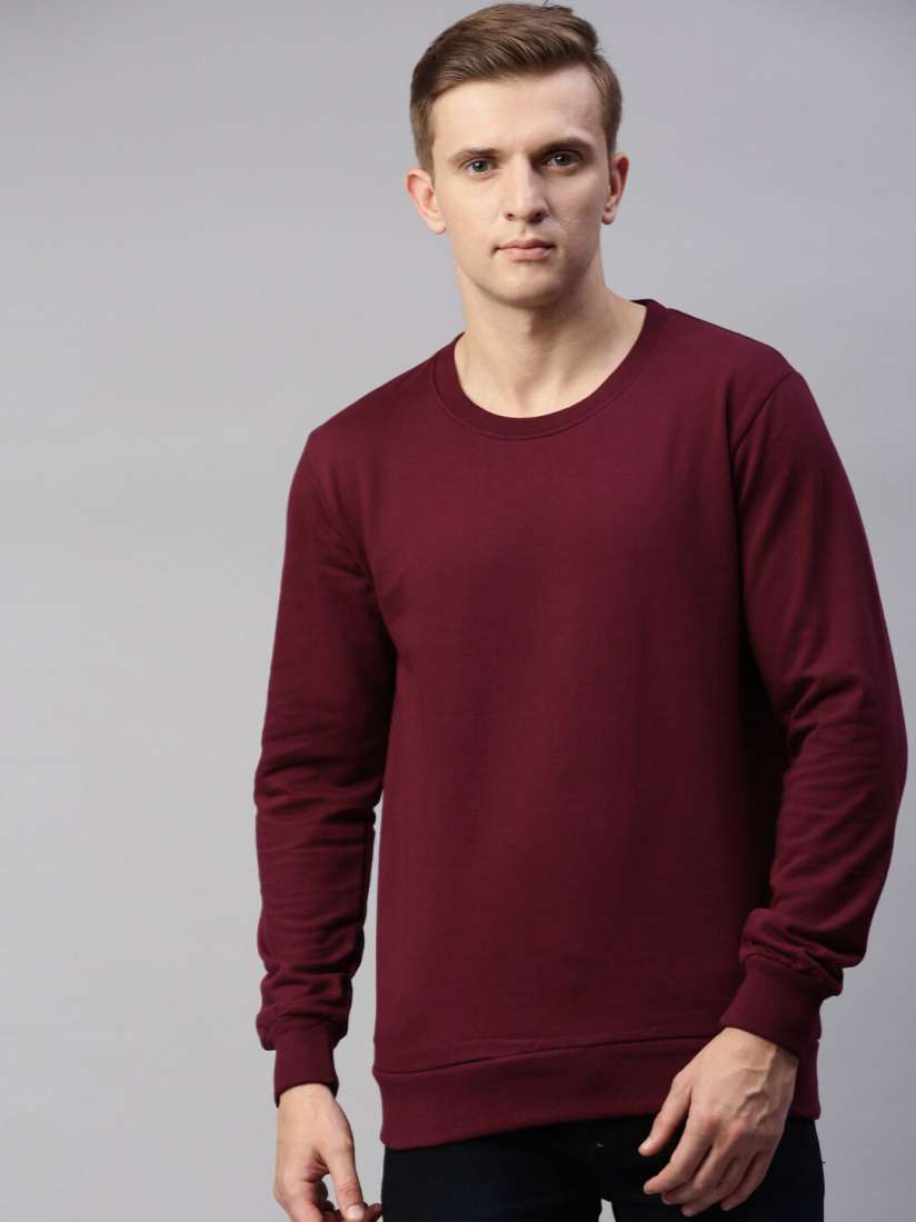 Maroon sweatshirt mens online