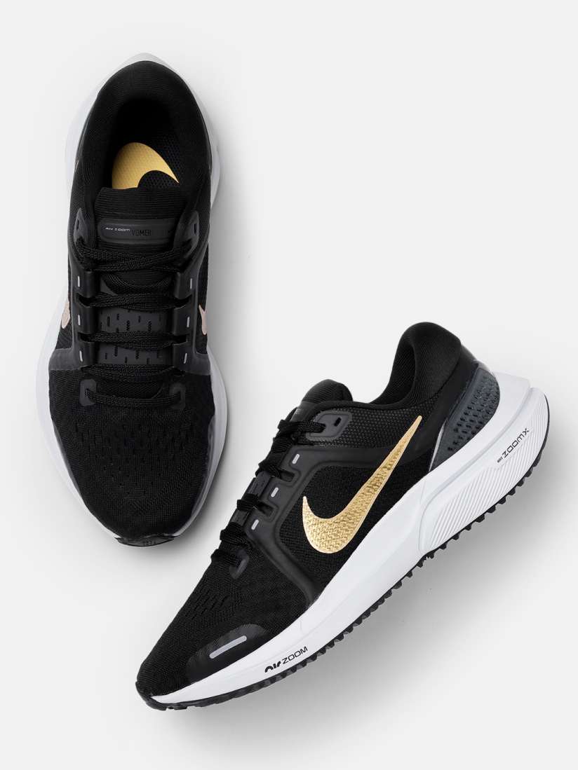 Buy Nike Women Black Air Zoom Vomero 16 Road Running Shoes Sports Shoes for Women 15384832 Myntra