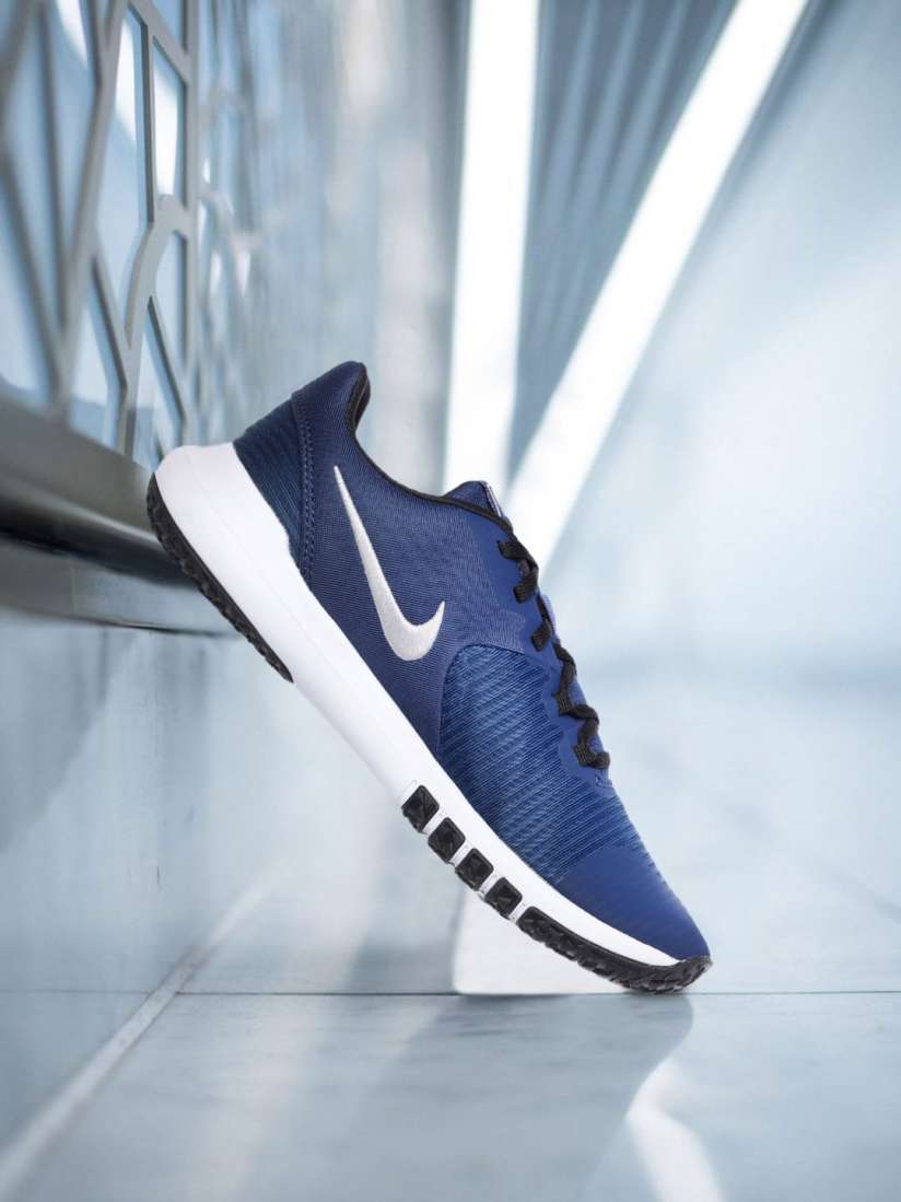 Nike flex control blue top