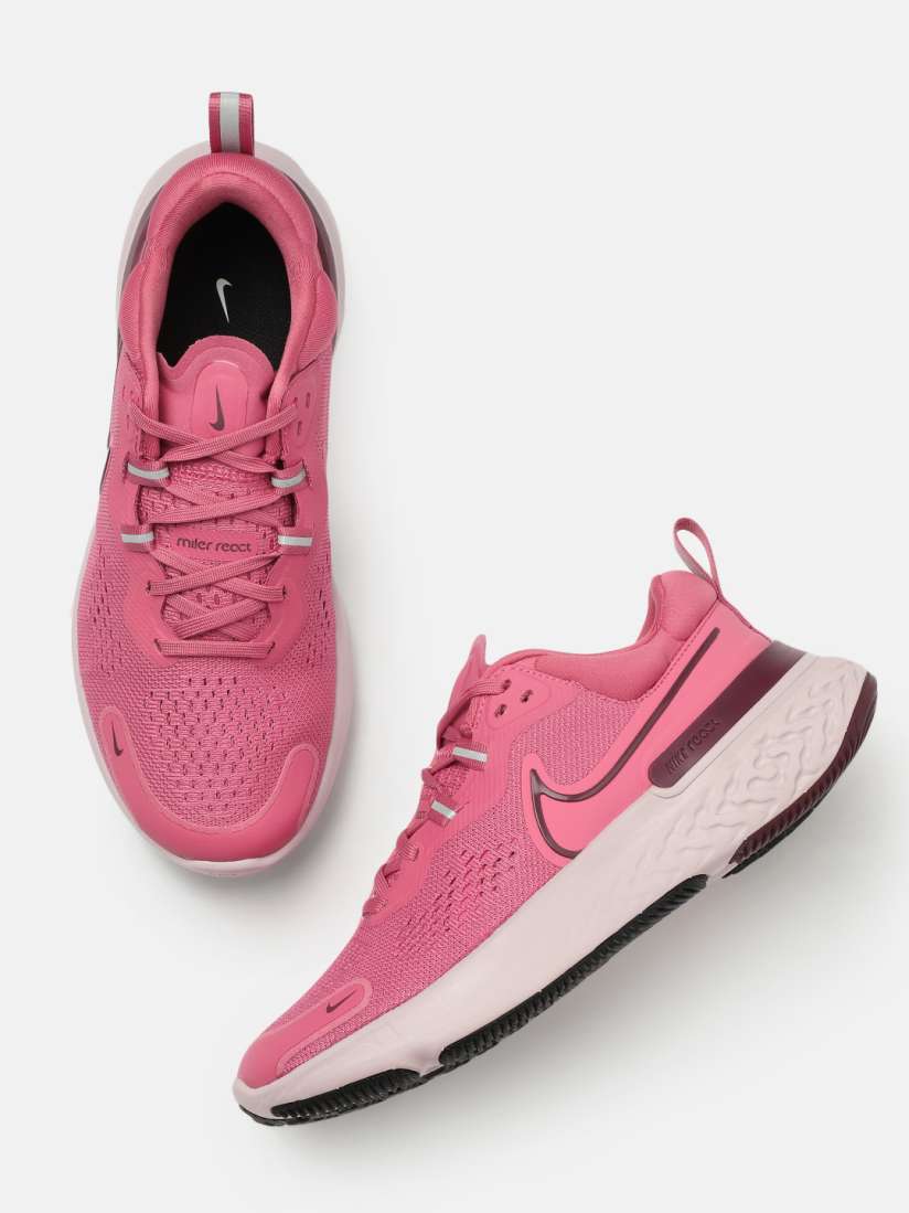 Buy Nike Women Pink React Miler 2 Running Shoes Sports Shoes for Women 15385080 Myntra