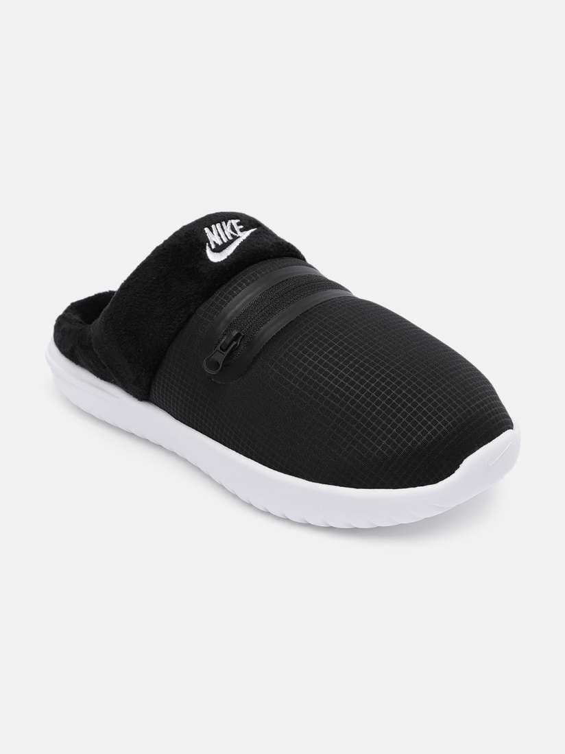Nike fur slippers hot sale