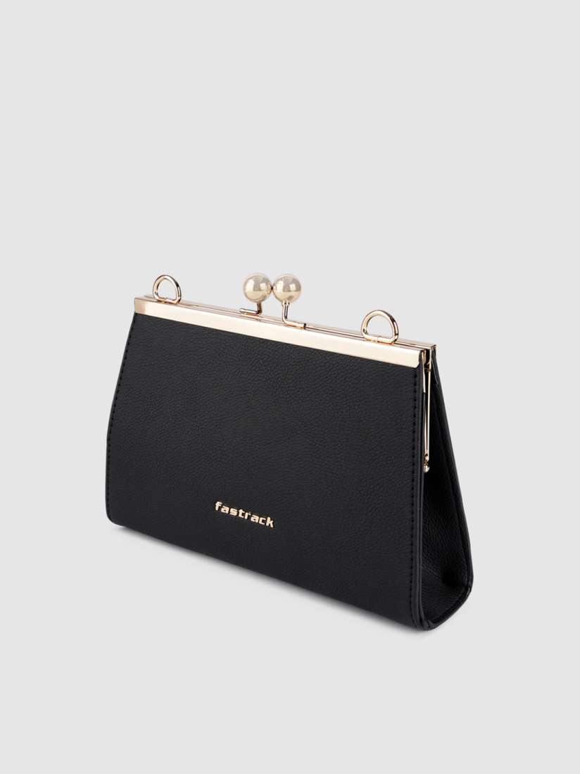 Buy Fastrack Black Solid Clutch Clutches for Women 15398040 Myntra