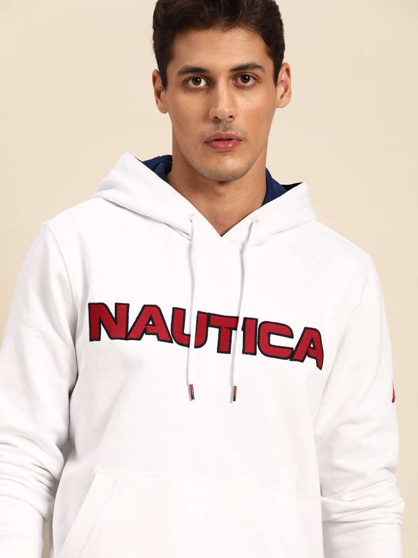 White nautica hoodie outlet