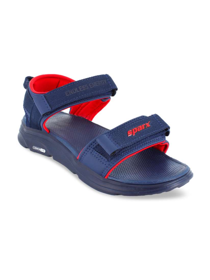 Buy Sparx Men Navy Blue Red Solid Sports Sandals Sandals for Men 15417544 Myntra