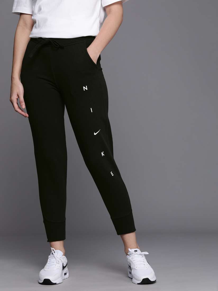 Buy Nike Women Black White Printed Dri FIT Get Fit Joggers Track Pants for Women 15419004 Myntra