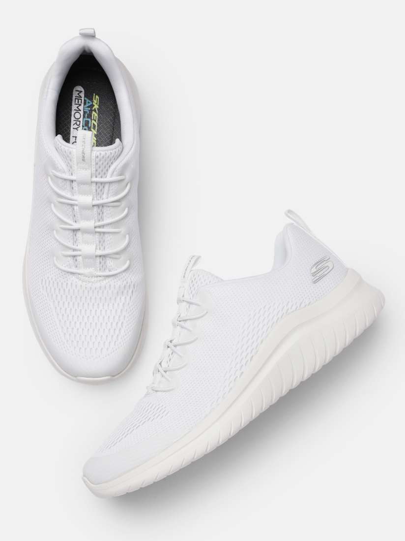 Buy Skechers Men White Woven Design Ultra Flex 2.0 Kelmer Sneakers Casual Shoes for Men 15426040 Myntra