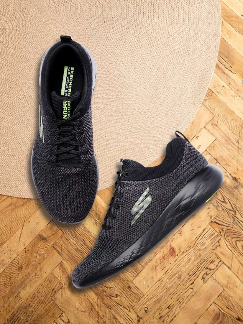 Buy Skechers Men Black GO RUN 600 NILE Running Shoes Sports Shoes for Men 15426042 Myntra