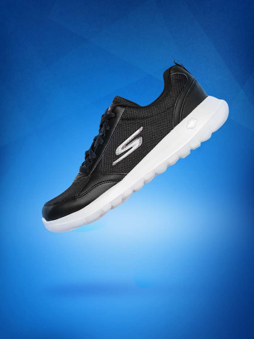 Buy Skechers Men Black Go Walk Goga Max Painted Walking Sky Shoes Sports Shoes for Men 15426066 Myntra